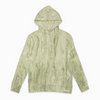 Fidels Bamboo Cotton Blend Green Marble Hoodie