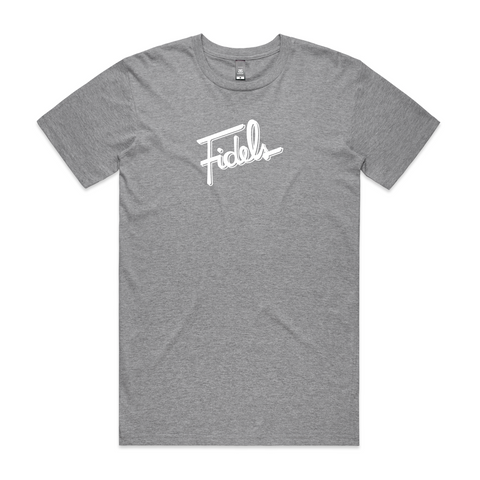 Fidels Grey/White T-Shirt