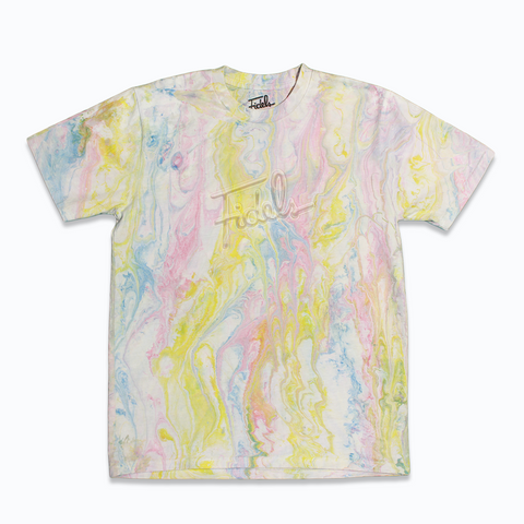 Fidels Rainbow Marble T-Shirt