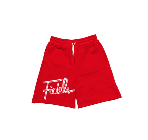 Fidels Basketball Shorts (Red)